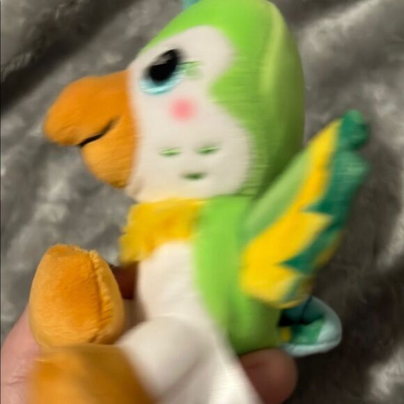 Disney Parks Wishables Enchanted Tiki Room Series Michael Green Bird Plush - Picture 5 of 7